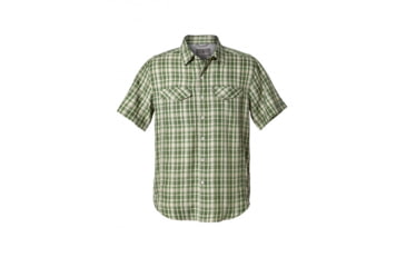 Image of Royal Robbins Ultra Light Mens Short Sleeve Shirt, Elm Green, M, 71189-ELM GREEN-M