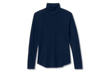 Image of Royal Robbins Vacationer Turtleneck Long Sleeve Shirt - Womens, Naval, Small, Y612023150S