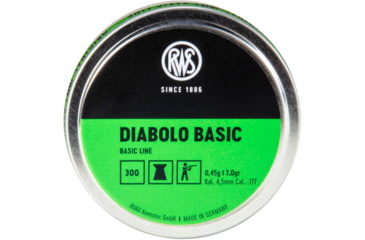 Image of RWS Diabolo Basic Line .177 Pellets, 300 Ct, 2317398