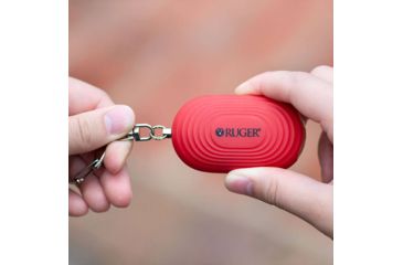 Image of Sabre RUPA02 Ruger Personal Alarm W/LED Light/Snap Hook 130dB Up To 300m