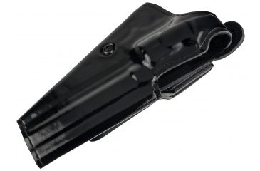 Image of Safariland 200 Top Gun Mid-Ride Level-1 Retention, Python 6in., L-Frame 6in., Hi-Gloss Black, Right Hand, 200-621-91