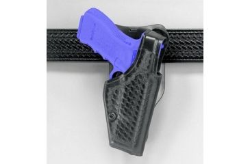 Image of Safariland 2005 ''Top Gun'' Low-Ride, Level I Retention Holster - Basket Black, Right Hand 2005-140-181