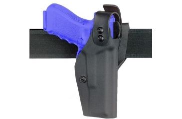 Image of Safariland 284 Mid-Ride, STX TACTICAL Level I Retention Holster - STX TAC Black, Right Hand 284-83-131