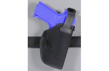 Image of Safariland 4070 ''Hi-Ride'' Thumb Break Holster - Plain Black, Left Hand 4070-23-42