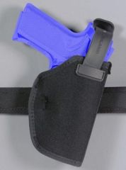 Image of Safariland 4070 ''Hi-Ride'' Thumb Break Holster - Plain Black, Right Hand 4070-08-41