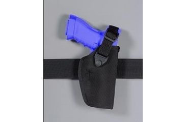 Image of Safariland 4073 Snap Strap Field Holster - Plain Black, Left Hand 4073-23-42