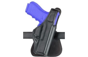 Image of Safariland 518 Paddle Holster - Plain Black, Left Hand 518-01-62