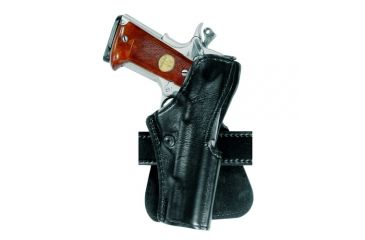 Image of Safariland 5181 Hi-Ride Open Top Paddle Holster, Med. Auto, STX Plain Black, Left Hand, 5181-89-62
