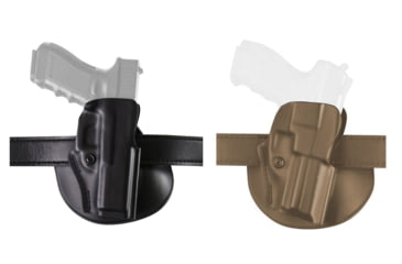 Image of Safariland 5198 Open Top Paddle &amp; Belt Slide Holster, Black, Coyote Brown, Flat Dark Earth, OD Green