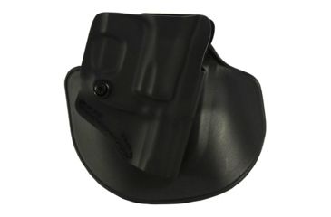 Image of Safariland 5198 Open Top Paddle &amp; Belt Slide Holster w/Detent, S&amp;W J Frame or Similar 2in., STX Plain Black, Right Hand, 5198-01-411