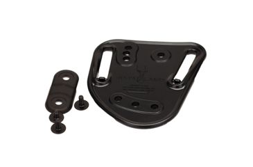 Image of Safariland 5198 Open Top Paddle &amp; Belt Slide Holster w/Detent, S&amp;W M&amp;P 9mm, .40 4.25in., STX Plain Black, Right Hand, 5198-219-411