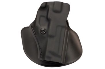 Image of Safariland 5198 Open Top Paddle &amp; Belt Slide Holster w/Detent, S&amp;W M&amp;P 9mm, .40 4.25in., STX Plain Black, Right Hand, 5198-219-411