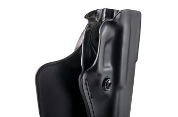Image of Safariland 5198 Open Top Paddle &amp; Belt Slide Holster w/Detent, S&amp;W M&amp;P Shield, STX Tactical Black, Left Hand, 5198-179-132