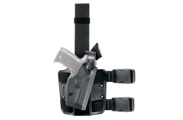 Image of Safariland 6004 SLS Tactical Holster w/Dbl Leg Straps, H&amp;K Expert , STX Tactical, Black, Right Hand, 6004-96-121