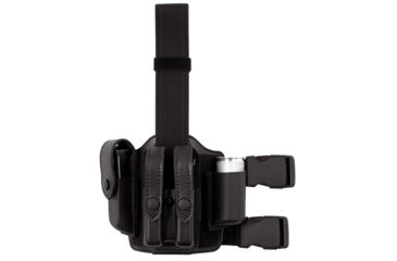 Image of Safariland 6004 SLS Tactical Holster w/Dbl Leg Straps, Sig Sauer P220R, P200S, P226S, P226So, P226R w/Accessory Rails w/ITI M3/M6 4.41in., STX Tactical, Black, Right Hand, 6004-77421-121