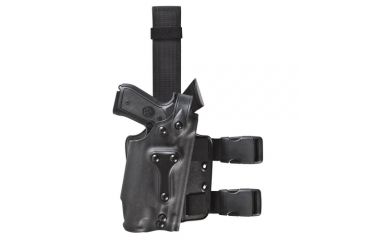 Image of Safariland 6034 SLS Military Tactical Holster, Beretta 92F/M9 Rails or No Rails w/ITI Mount For Most Lights or Laser Combo, STX Flat Dark Earth, Right Hand, 6034-7312-551