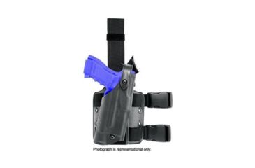 Image of Safariland 6304 ALS/SLS Tactical Holster, Springfield XD 45- 5in., STX Tactical, Black, Left Hand, 6304-149-132