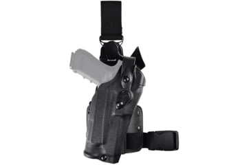 Image of Safariland 6305 ALS/SLS Tactical Holster w/Quick-Release Leg Strap, Black, 6305-2702-132