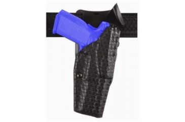 Image of Safariland Model 6325 ALS; Duty Holster - STX Plain Black, Right Hand 6325-83-411