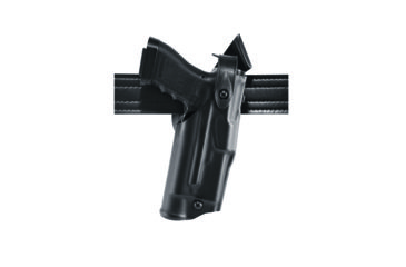 Image of Safariland 6360 ALS/SLS Mid-Ride Level-III Retention, Sig SauerP320 9/40, Full Size, Plain Black, Left Hand, 6360-450-412