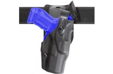 Image of Safariland 6365 ALS Level II Plus w/ Drop UBL Holster - Plain Black, Right Hand 6365-2192-61