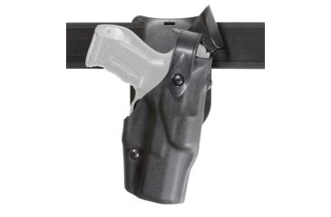 Image of Safariland 6365 ALS/SLS Low-Ride 1.5in. Drop, Level-III Retention, S&amp;W M&amp;P 45 w/Out Safety, STX Black Basket Weave, Right Hand, 6365-419-481