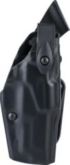 Image of Safariland 6367 ALS/SLS Belt Loop Holster w/Hood Guard S&amp;W 6946 DA Only 295 Short Round Trigger Guard STX Plain Black Right Hand 6367-320-61