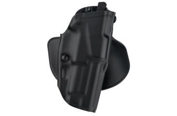 Image of Safariland 6378 ALS Paddle Holster, Smith &amp; Wesson Model 5946/Smith &amp; Wesson Model 5943 DAO, Right Hand, STX Plain, Black, 6378-320-411-AG