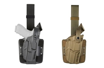 Image of Safariland 7304 7TS ALS Tactical Holster, Black, Flat Dark Earth, Plain Black