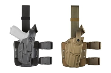 Image of Safariland 7385 7TS ALS Tactical Holster w/ Quick Release, Black, Flat Dark Earth, Plain Black