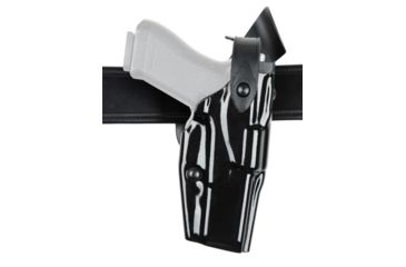 Image of Safariland 6360 ALS/SLS Mid-Ride Level-III Retention, Sig SauerP250 Oc, Hi-Gloss Black, Right Hand, 6360-750-91