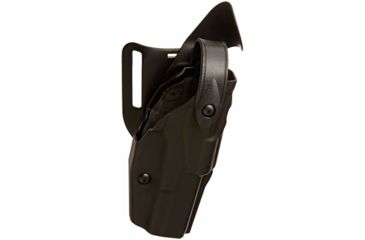 Image of Safariland 6360 ALS/SLS Mid-Ride Level-III Retention, Sig SauerP229R DASA, Plain Black, Right Hand, with Rails, 6360-744-411