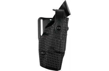 Image of Safariland 6360 ALS/SLS Mid-Ride Level-III Retention, S&amp;W M&amp;P 45 w/Out Safety, STX Black Basket Weave, Right Hand, 6360-419-481