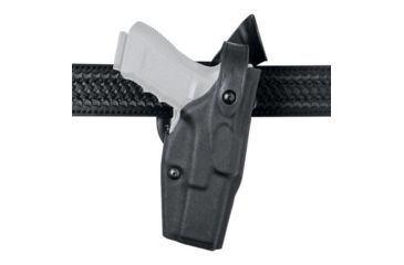 Image of Safariland 6360 ALS/SLS Mid-Ride LVL III  Holster, SIG Sauer P220/SIG Sauer P226, Left, Tactical, Black, 6360-77-132