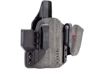 Image of Safariland IncogX IWB Holster for Glock 17/19 w/Light, Right Hand, Mag Caddy, Black, INCOG-0-835-A-7-CX1-61-MC