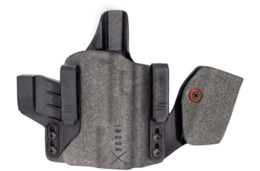 Image of Safariland IncogX IWB Holster for Glock 17/19 w/Light, Right Hand, Mag Caddy, Black, INCOG-0-835-A-7-CX1-61-MC