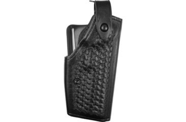 Image of Safariland 6280 SLS Mid-Ride Level-II Retention, H&amp;K P2000 C, Basket Weave Black, Left Hand, 6280-297-82