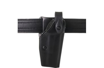 Image of Safariland 6280 SLS Mid-Ride Level-II Retention, Sig Sauer P220So, P220St, P220R, P226R w/SF X200 4.41in., STX Plain Black, Left Hand, 6280-7740-62