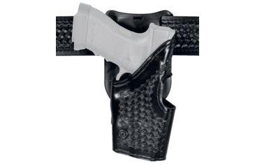 Image of Safariland 2955 Low-Ride 1.5in. Drop Level-II Retention S&amp;W 3.5in.Bbl. 3953 3953TSW 6946 4in.Bbl. 5946 D.A.O. All w/Fixed Novak Sights Basket Weave