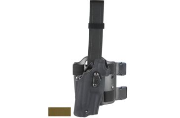Image of Safariland Model 6354 ALS DO Drop-Leg Holster, Glock 34/35, Right Hand, Cordura Khaki, 6354DO-683-751