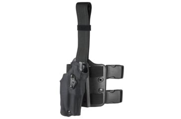 Image of Safariland Model 6354DO ALS Drop Leg Holster, Glock 34/35, Right Hand, Cordura, Double Strap, Black, 6354DO-683-781