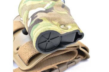 Image of Safariland Model 6354DO ALS Drop Leg Holster, Glock 34/35 w/SF X300U, 5.3in, Left Hand, Cordura, Double Strap, Multi Cam, 6354DO-6832-702