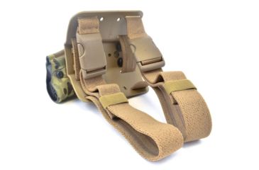 Image of Safariland Model 6354DO ALS Drop Leg Holster, Glock 34/35 w/SF X300U, 5.3in, Left Hand, Cordura, Double Strap, Multi Cam, 6354DO-6832-702