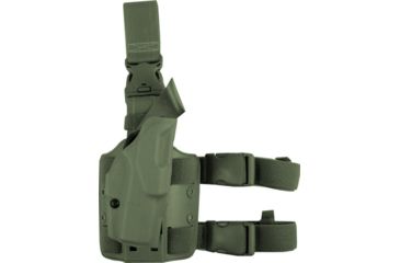 Image of Safariland 6355 ALS Tactical Holster w/Quick Release Beretta 92 OD Green Right Hand 6355-73-561