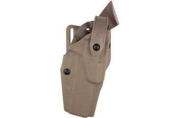 Image of Safariland 6360 ALS/SLS Mid-Ride LVL III Duty Holster, Glock 34/35, Right, 2.25 in, Tactical FDE Brown, 6360-683-551