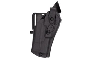 Image of Safariland Model 6360RDS ALS/SLS Mid-Ride Level-III Duty Holster, Springfield Armory Echelon w/ Light, Right, STX Tactical, Black, 6360RDS-572-131