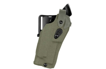 Image of Safariland Model 6360RDS ALS/SLS Mid-Ride Level III Duty Holster, Glock 17/22, Insight Technology M6, Left, Cordura Ranger Green, 6360RDS-8321-732