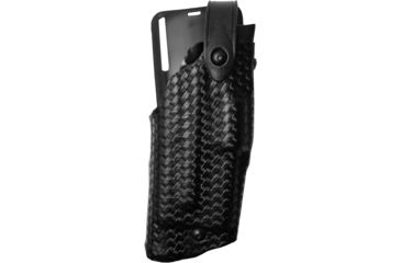 Image of Safariland Model 6365 ALS/SLS Low-Ride Level-III Duty Holster, Glock 34/35 w/SF X300U, Right Hand, Basket Weave Black, 6365-6832-81