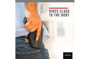 Image of Safariland Model 6378 Als Concealment Paddle Holster W/ Belt Loop For Smith &amp; Wesson M&amp;p 2.0 9, Stx Tactical - 1206434