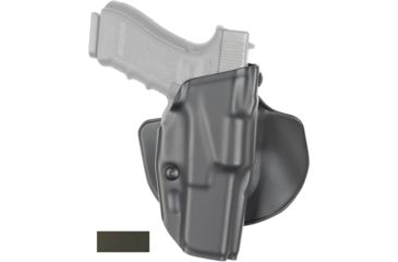 Image of Safariland Model 6378 ALS Paddle/Belt Loop Holster, Glock 19/23/32 w/ITI M3 Light, Right Hand, STX OD Green, 6378-2832-561-DM